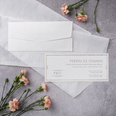 STYLISH 10340 davetiye