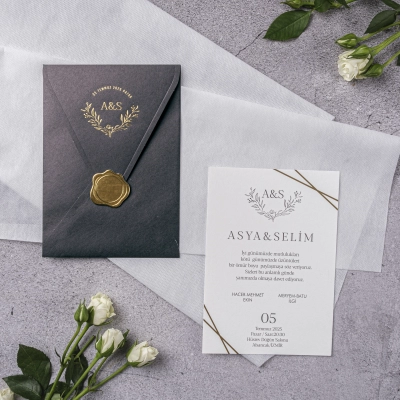 STYLISH 10353 davetiye