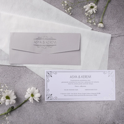 STYLISH 10377 davetiye