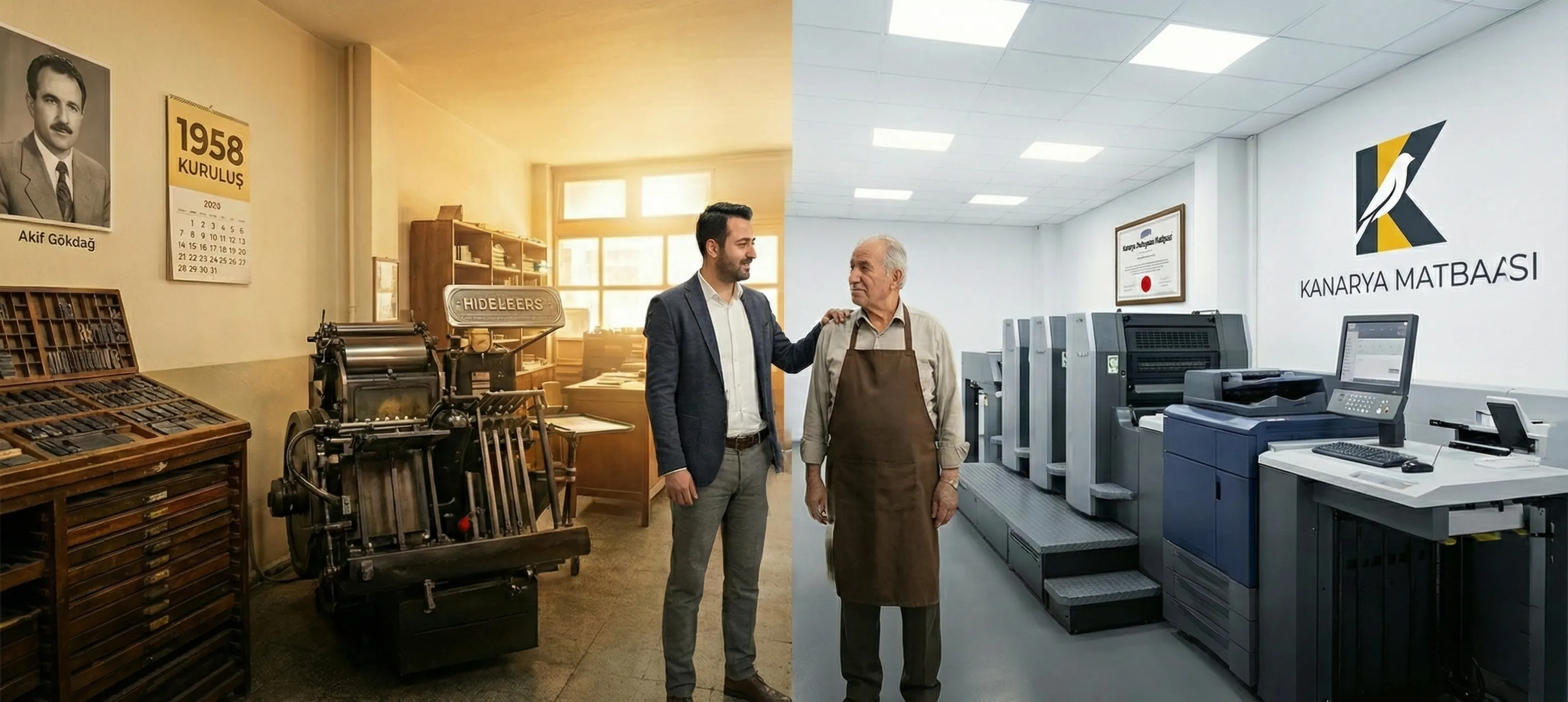 Kanarya Matbaası - Samsun matbaa atölyesi